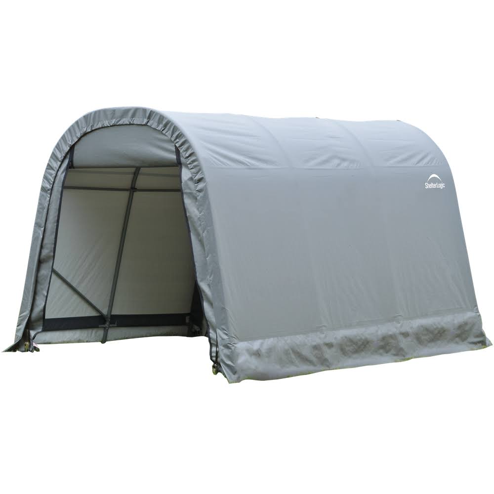 ShelterLogic 11x12x10 ft. Round Style Shelter-gray