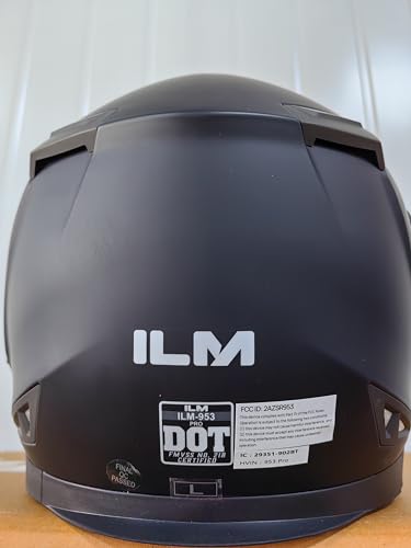 ILM Bluetooth Integrated Modular Flip up Full Face Motorcycle Helmet Sun Shield Mp3 Intercom Model 953/953 PRO