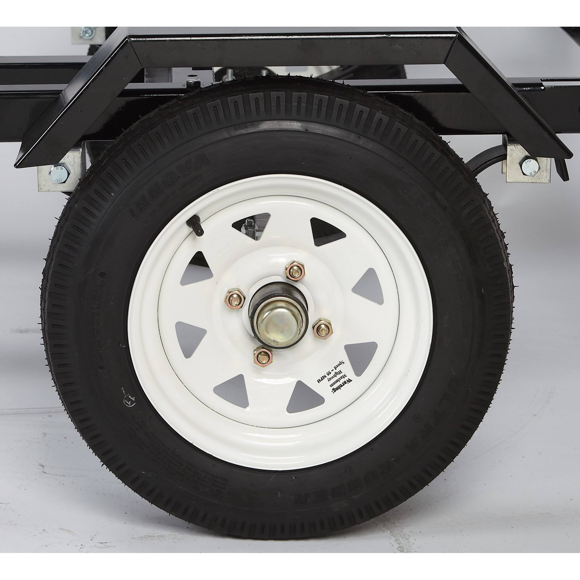 Ironton Utility Trailer with 40in. x 48in. Bed - 1060-lb. Capacity