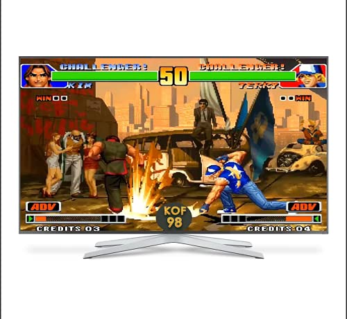 FVBADE [30000 Game in 1] 70S Pandora Box Retro Games Arcade Game Console with Two Separate Host for PC & Projector & TV 3D Games 1-4 Players Category