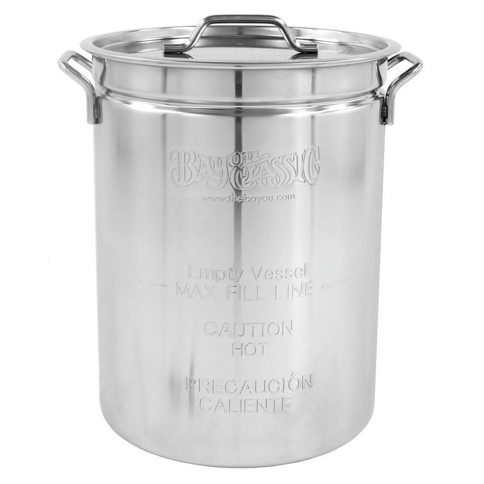 Bayou Classic 1118 32-Quart Stainless Steel Turkey Fryer