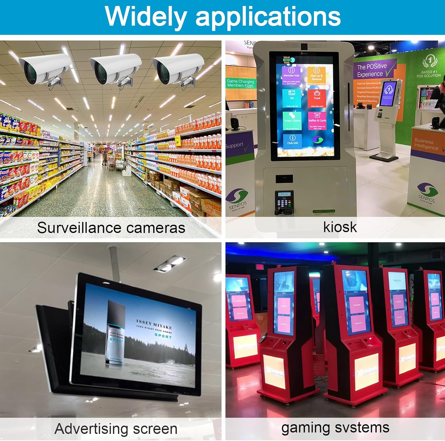 OSCY 12.1 Inch Touchscreen Monitor,1280x800 Small HD LCD Monitor with HDMI/VGA/BNC/AV/USB Input,Built in Speaker