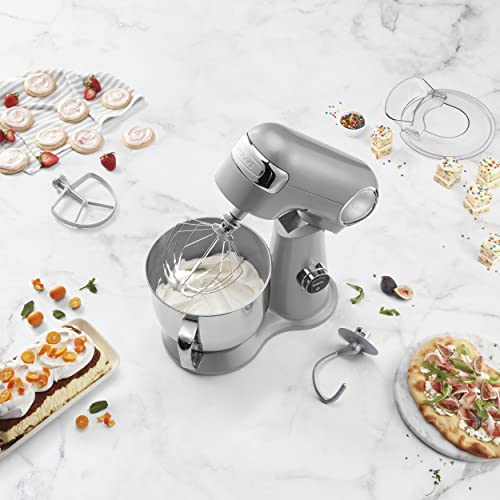 Cuisinart SMD-50BC Precision Pro 5.5-Quart Digital Stand Mixer With 12-Speeds, 3 Preprogrammed Food Prep Settings, Mixing Bowl, Whisk