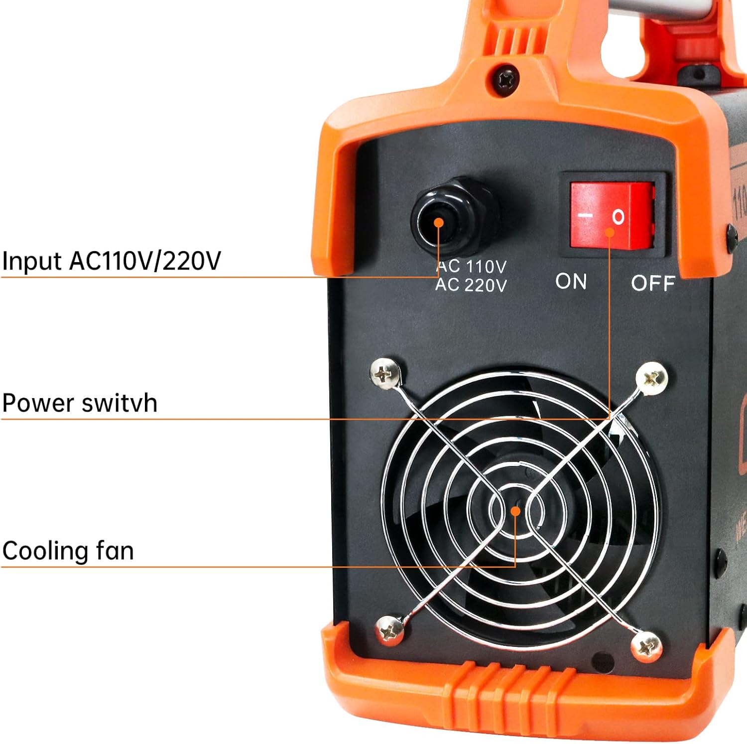 CIPCOPRO 120A ARC Stick Welder 110/220V Dual Voltage IGBT Hot Start Inverter Welder with Lift TIG, Digital Display LCD, Electrode Holder,Work Clamp