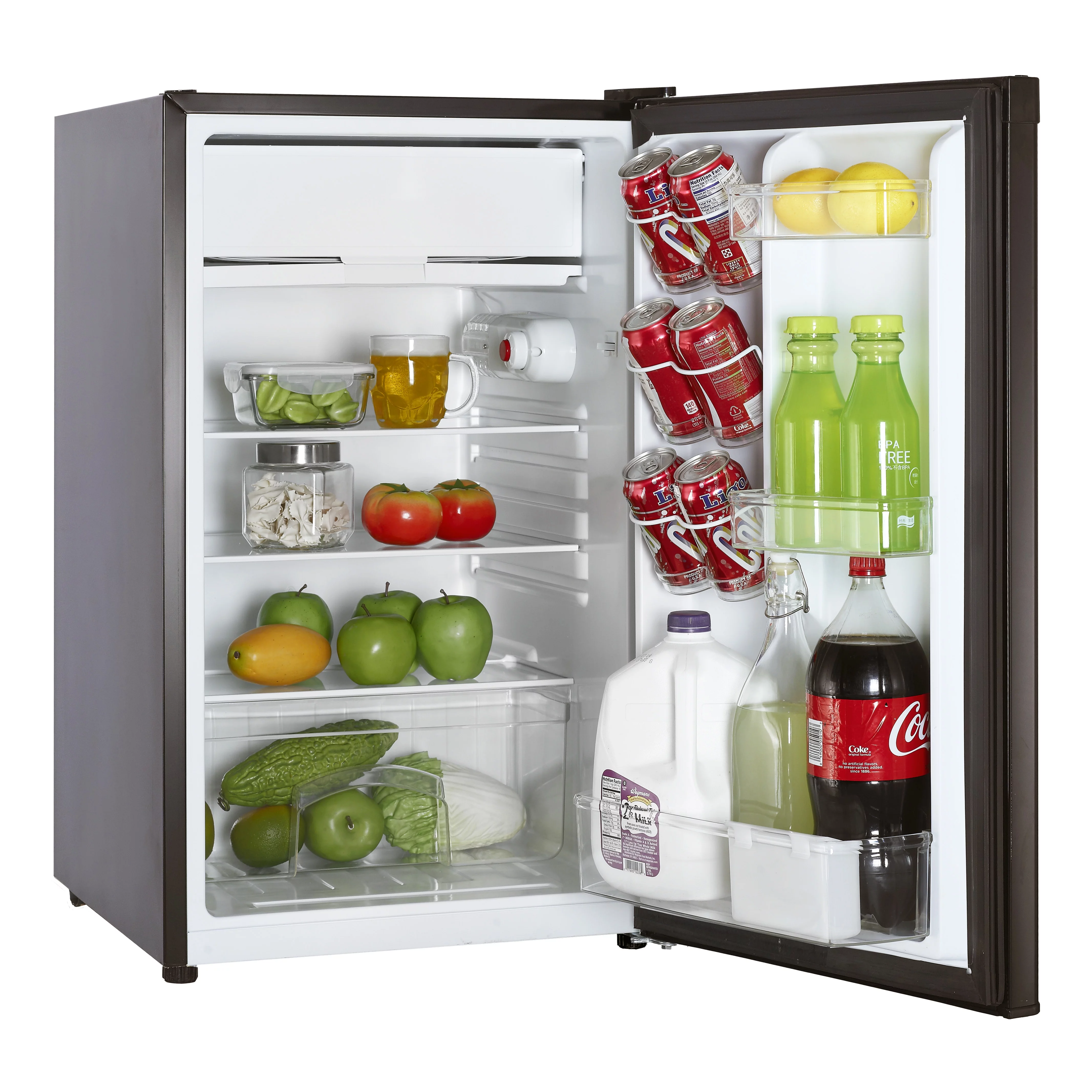 Magic Chef Energy Star 18.5” 3.5 Cu. Ft. Compact Refrigerator in Black, Single Door