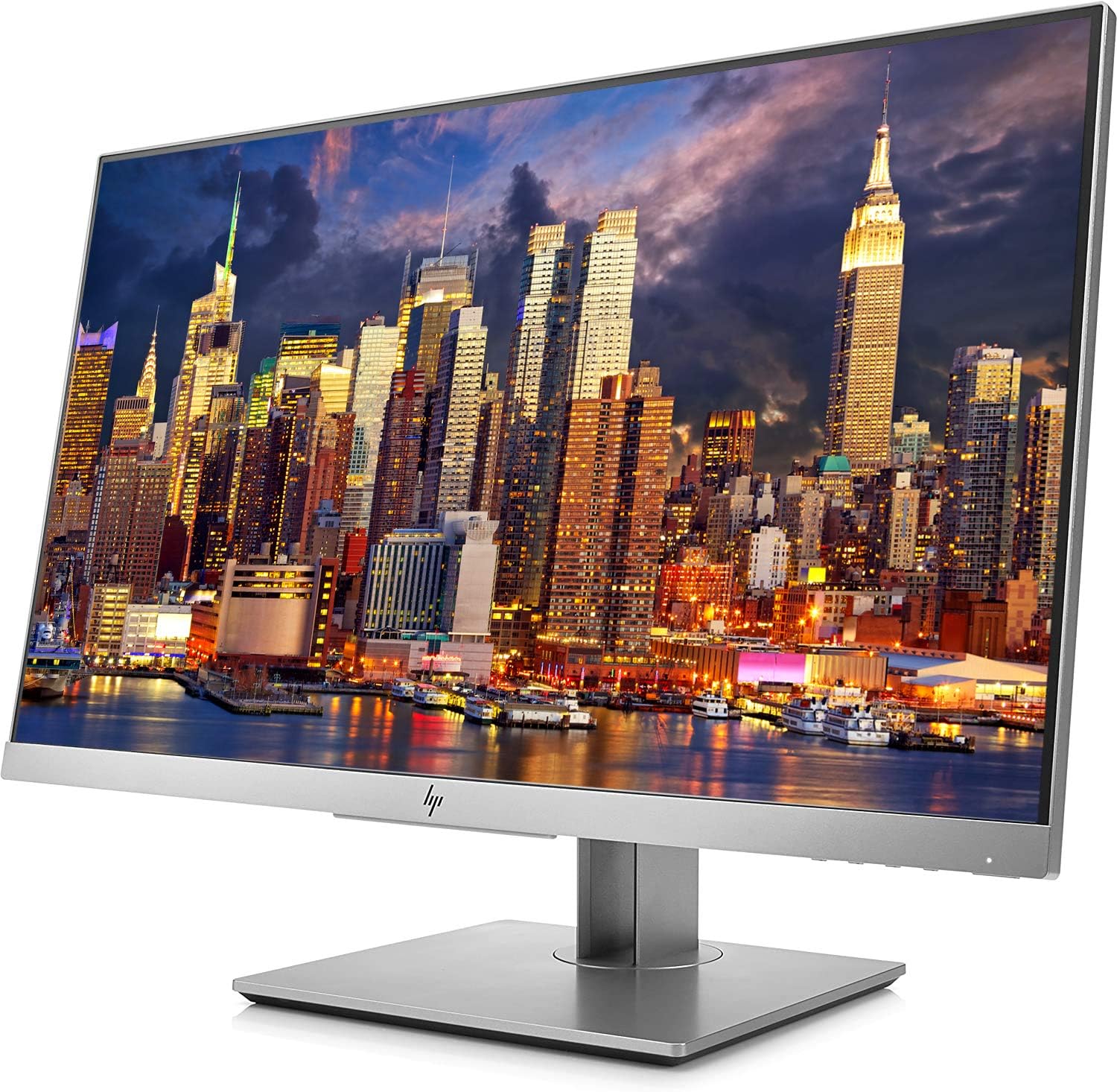 HP EliteDisplay E243 24 Inch 1920 x 1080 (1FH47A8) Full HD IPS LED-Backlit LCD 2-Pack Monitor Bundle with HDMI, VGA, DisplayPort