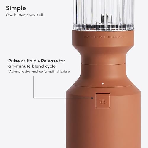 The Beast Mini Blender Plus | Mini Countertop Kitchen Blender | Blend Smoothies and Shakes, Dressings, Sauces, Dips | Extra Vessels