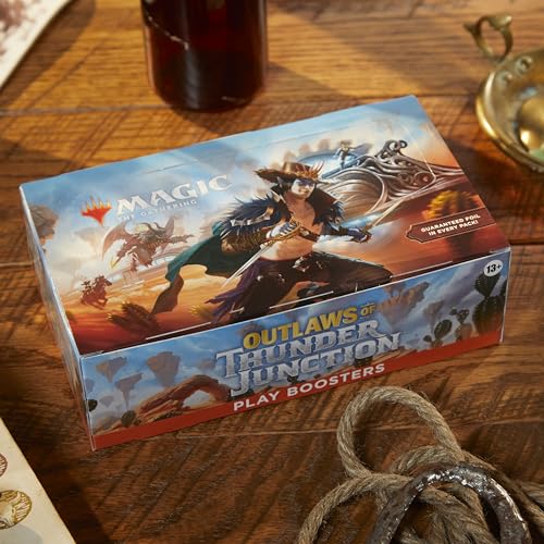 Magic: The Gathering Outlaws of Thunder Junction Play Booster Box - 36 Packs (504 Magic Cards) - Radiant Selections