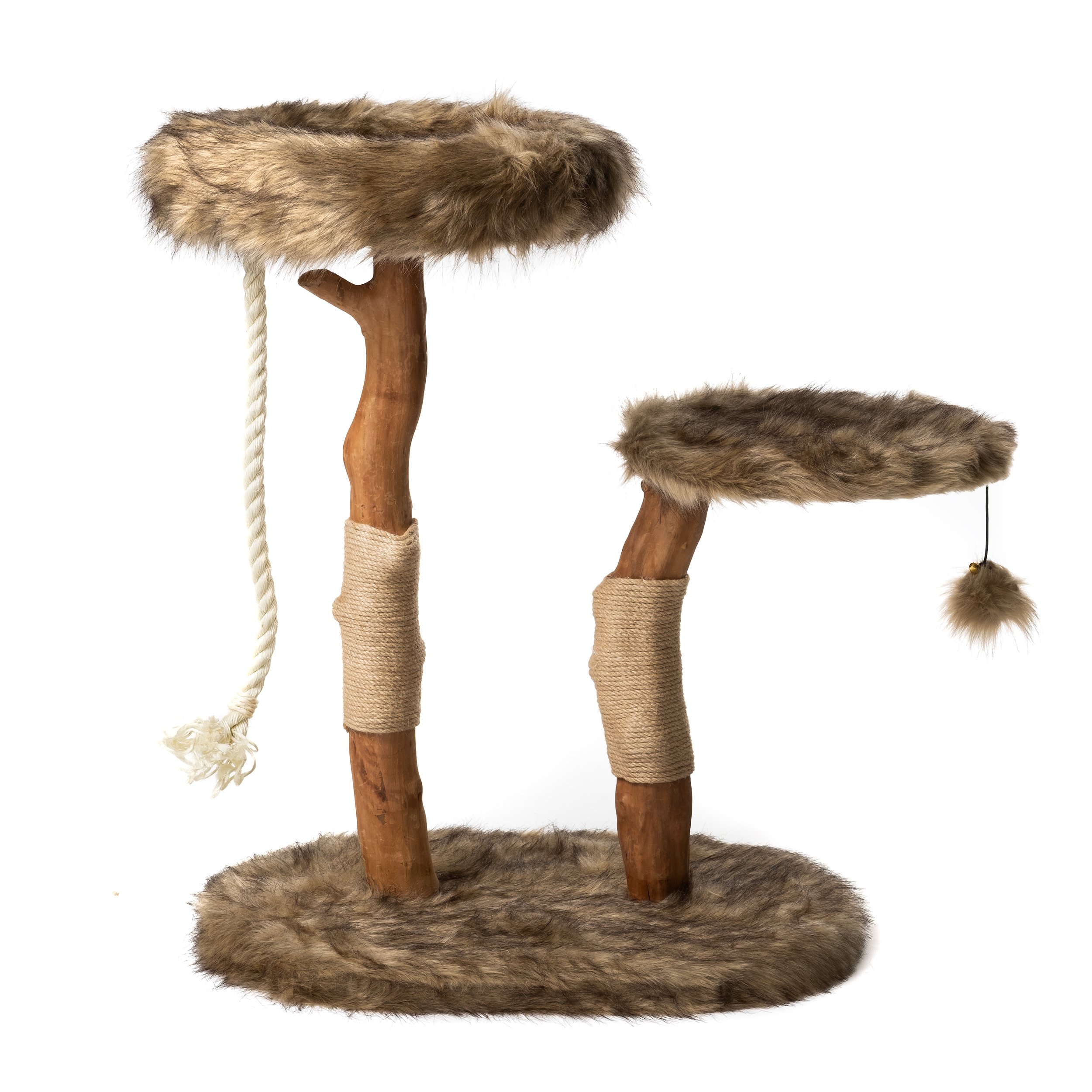 Mau Lifestyle Rizzo Cat Tree, Brown