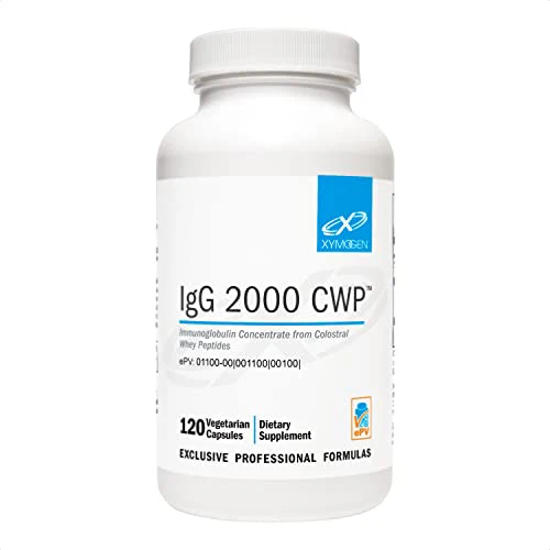 XYMOGEN IgG 2000 CWP - Immunoglobulin Concentrate (from Colostral Whey Peptides) to Support Gut Health