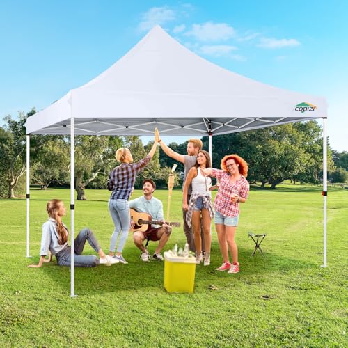 10x10 Pop Up Canopy Tent with 4 Sidewalls and Mesh Windows 2.0