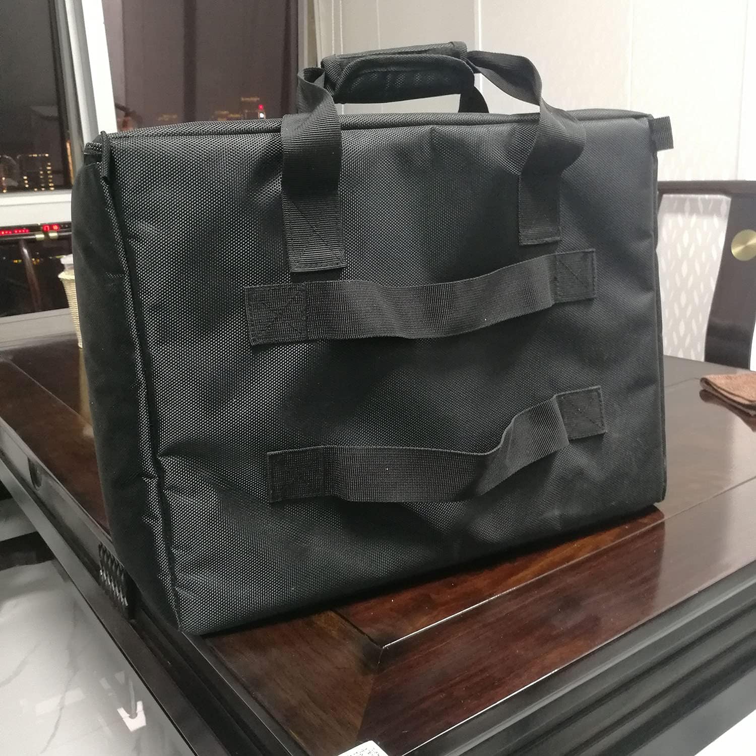 Desktop ITX Rig Gaming Computer Tower PC Carrying Case Travel Storage Bag for Tower Case, Keyboard and Mouse Bag Only