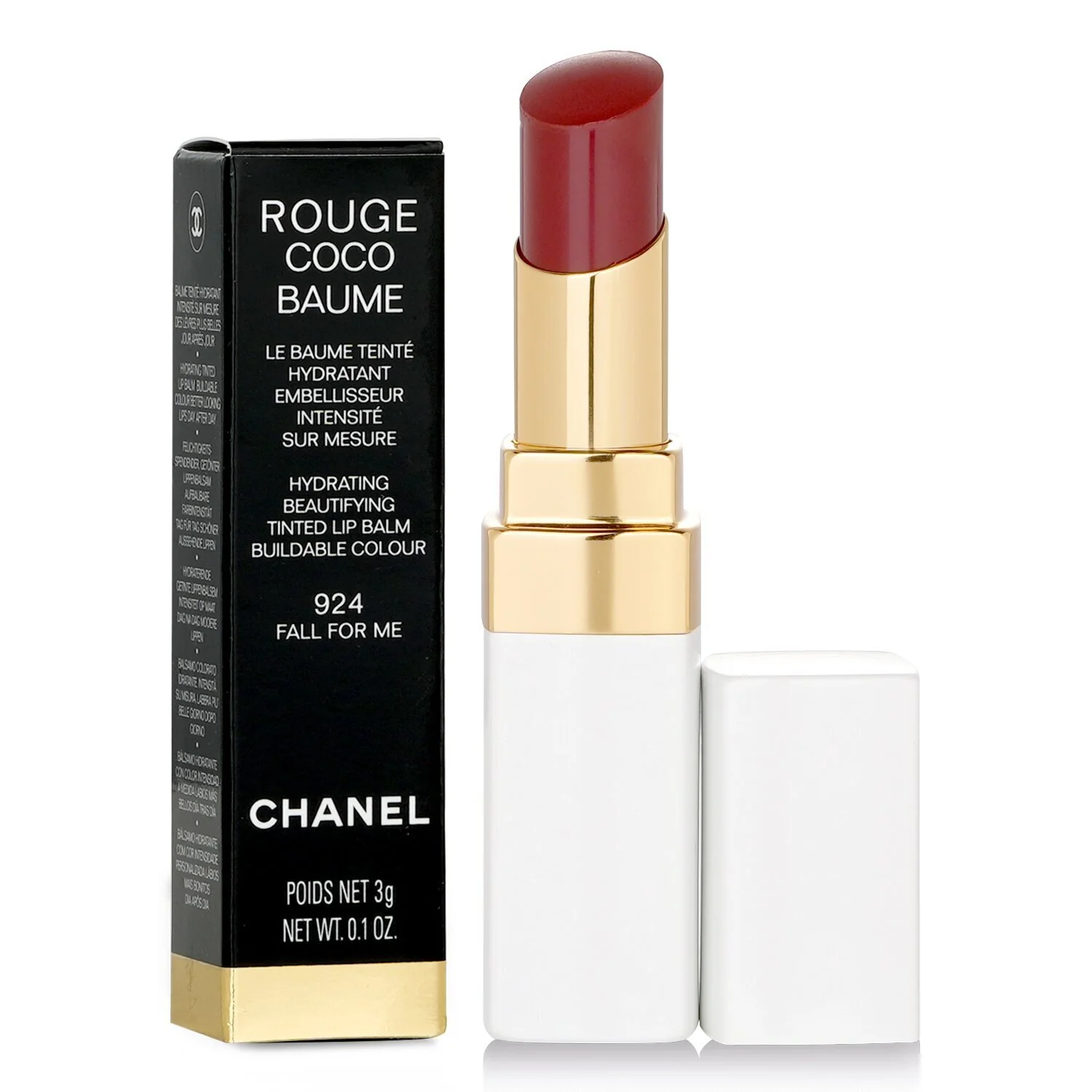Chanel Rouge Coco Baume Hydrating Beautifying Tinted Lip Balm - # 930 Sweet Treat  3g/0.1oz