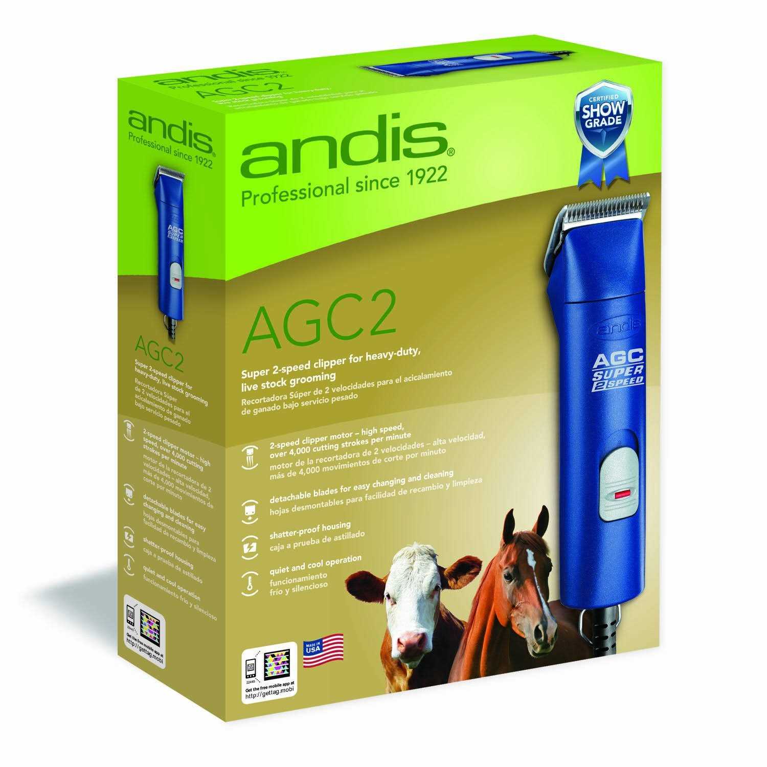 Andis AGC Super 2-Speed Clipper - Pet Supplies online store