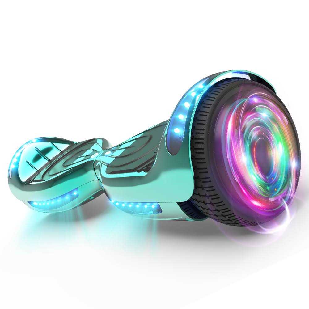 Hoverstar Flash Wheel Hoverboard 6.5 In. Bluetooth Speaker with LED Light Self Balancing Wheel Electric Scooter - Sports Supplies Online Store