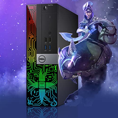 Dell OptiPlex 5050 Desktop Computers with 24 inch Monitor PC Bundle, 16GB DDR4 Ram 512GB M.2 NVMe SSD, WiFi, Bluetooth, i5-6500 3.2GHz, HDMI