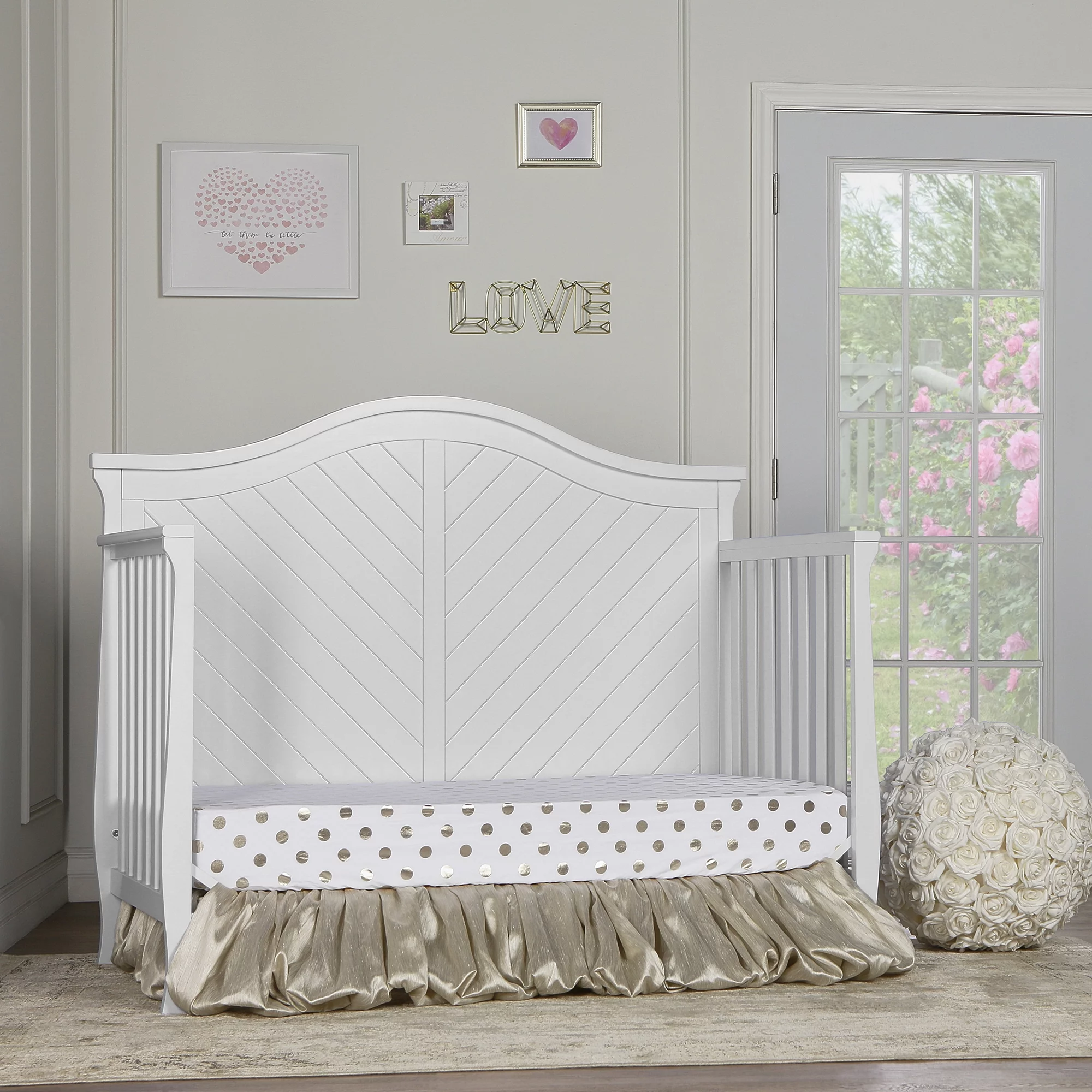 Dream on Me Kaylin 5-in-1 Convertible Crib