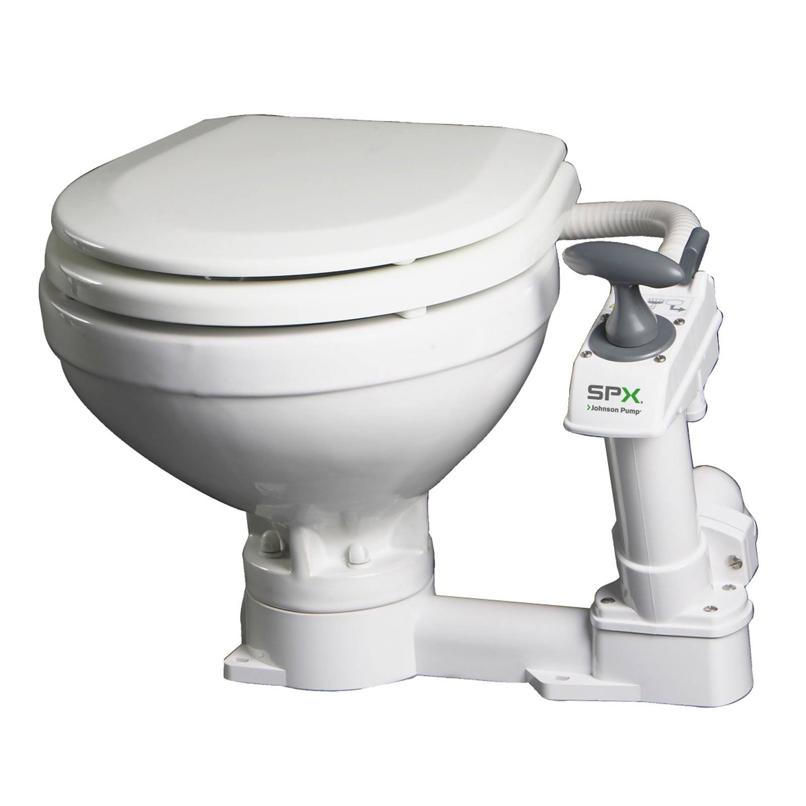 Johnson Pumps 80-47229-01 Aquat Compact Manual Marine Toilet