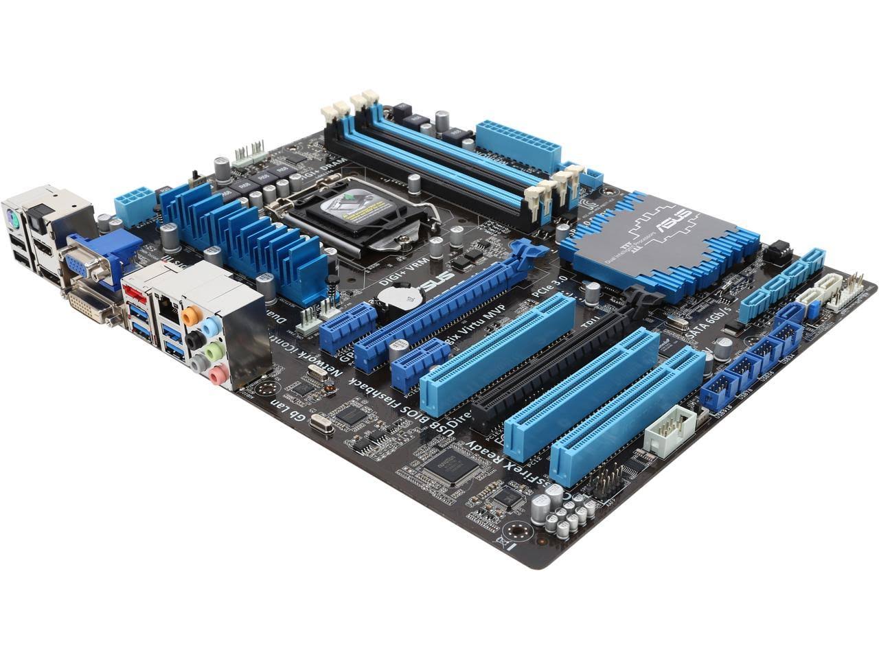 Asus P8Z77-V Le Desktop Motherboard - Intel Z77 Express Chipset - Sock