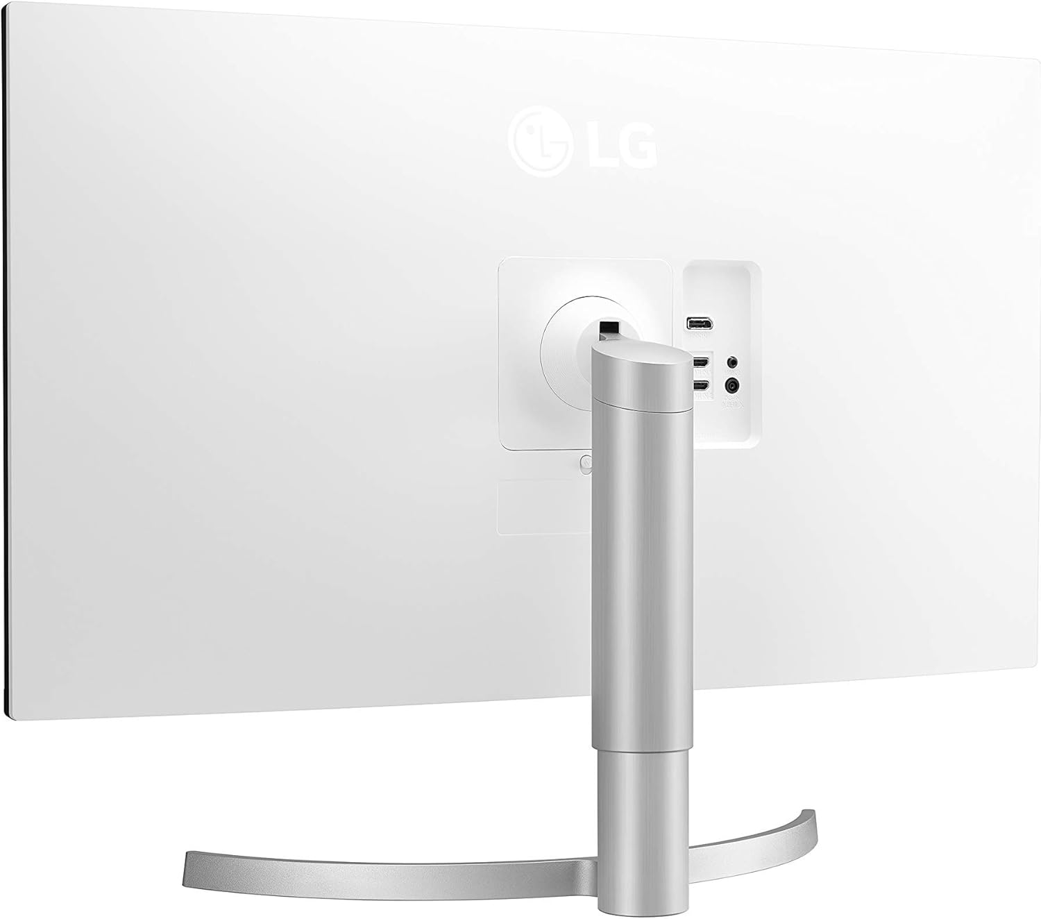 LG 32UN550-W 32-Inch UHD (3840 x 2160) VA Monitor with HDR 10, AMD FreeSync and Itle/Height Adjustable Stand (31.5" Diagonal), Silver (Renewed)