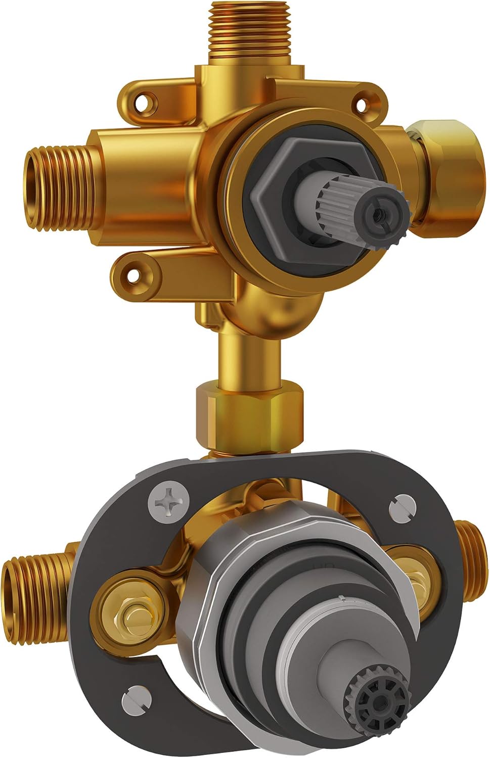 American Standard RU521 Flash 2-Way Integrated Shower Diverter Rough Pressure Balance Valve Cartridge, No Finish