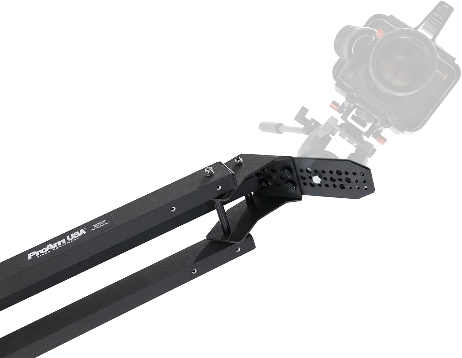 ProAm USA Taurus Jr Heavy Duty Compact DSLR Video Camera Jib Crane Tilt, 4 ft