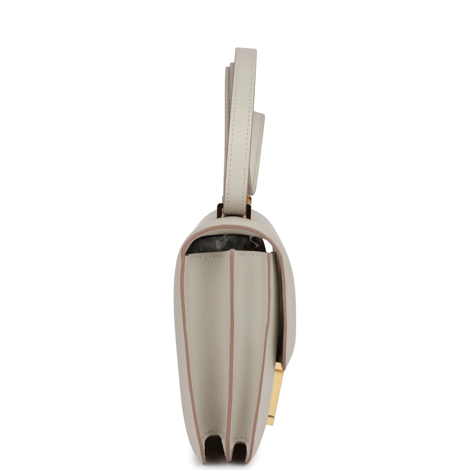 Hermes Constance 18 Gris Perle Swift Gold Hardware
