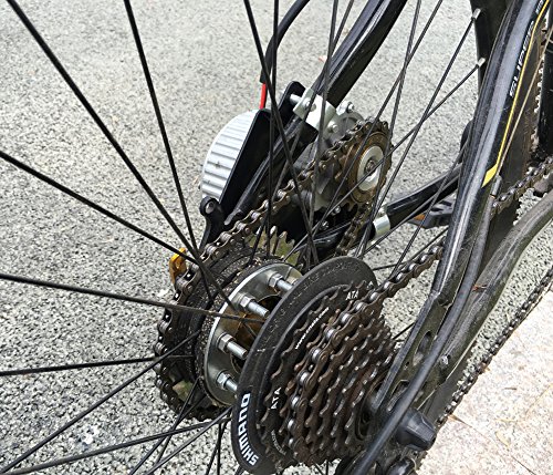 24V36V250W Electric Conversion Kit for Common Bike Left Chain Drive Customized for Electric Geared Bicycle Derailleur