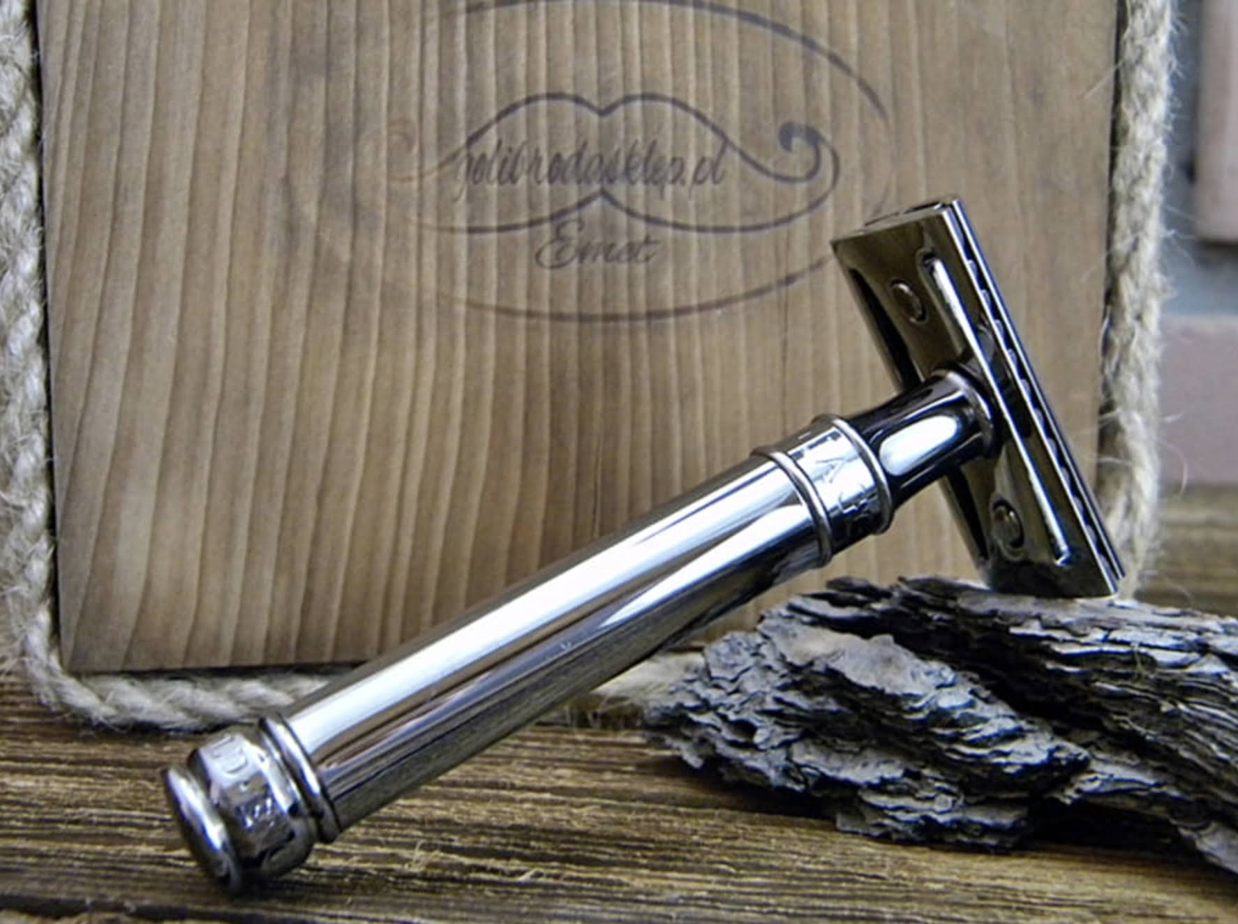 Edwin Jagger DE89BGBL Black Gold De Safety Razor