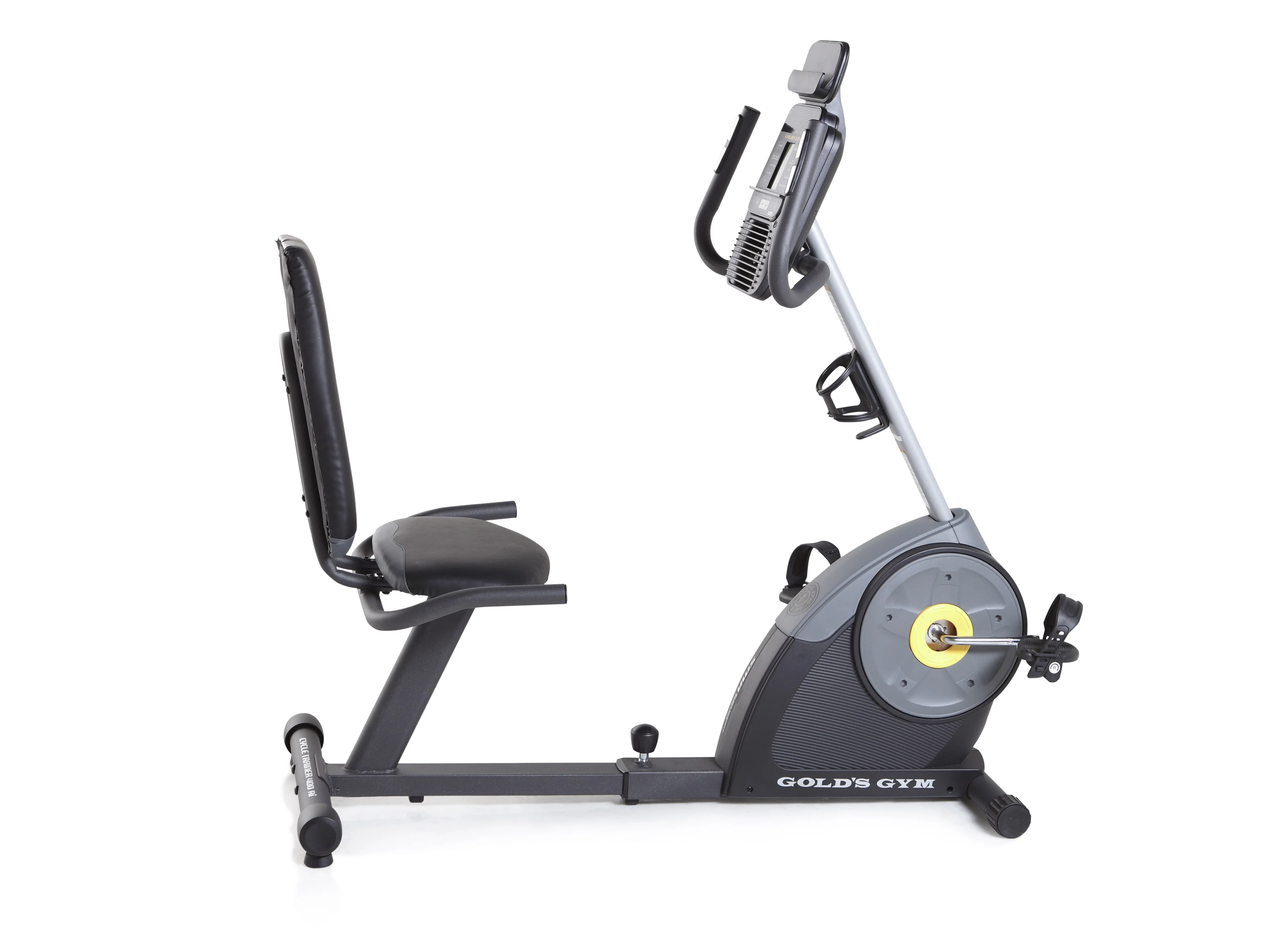 Gold's Gym Cycle Trainer 400 Ri Recumbent Exercise Bike, iFit Compatible