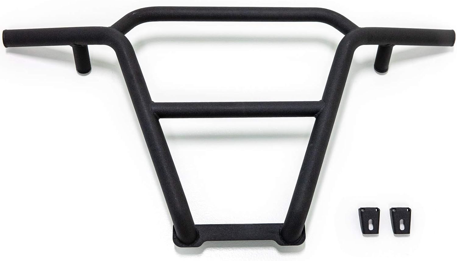 SuperATV UTV Rear Bumper for 2020+ Kawasaki Teryx KRX 1000 | 1.75 Diameter Heavy-Duty Steel Tubing | UV Resistant Black Powder Coat Finish | Sleek