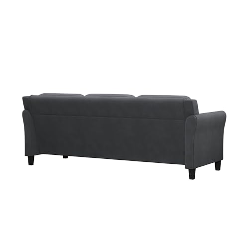 Lifestyle Solutions Harrington Loveseat, Black