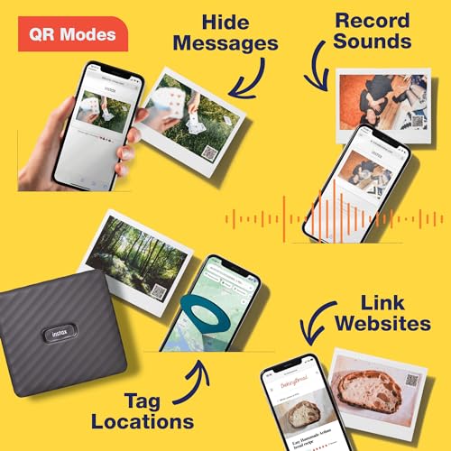 Fujifilm Instax Link Wide Printer - Mocha Gray