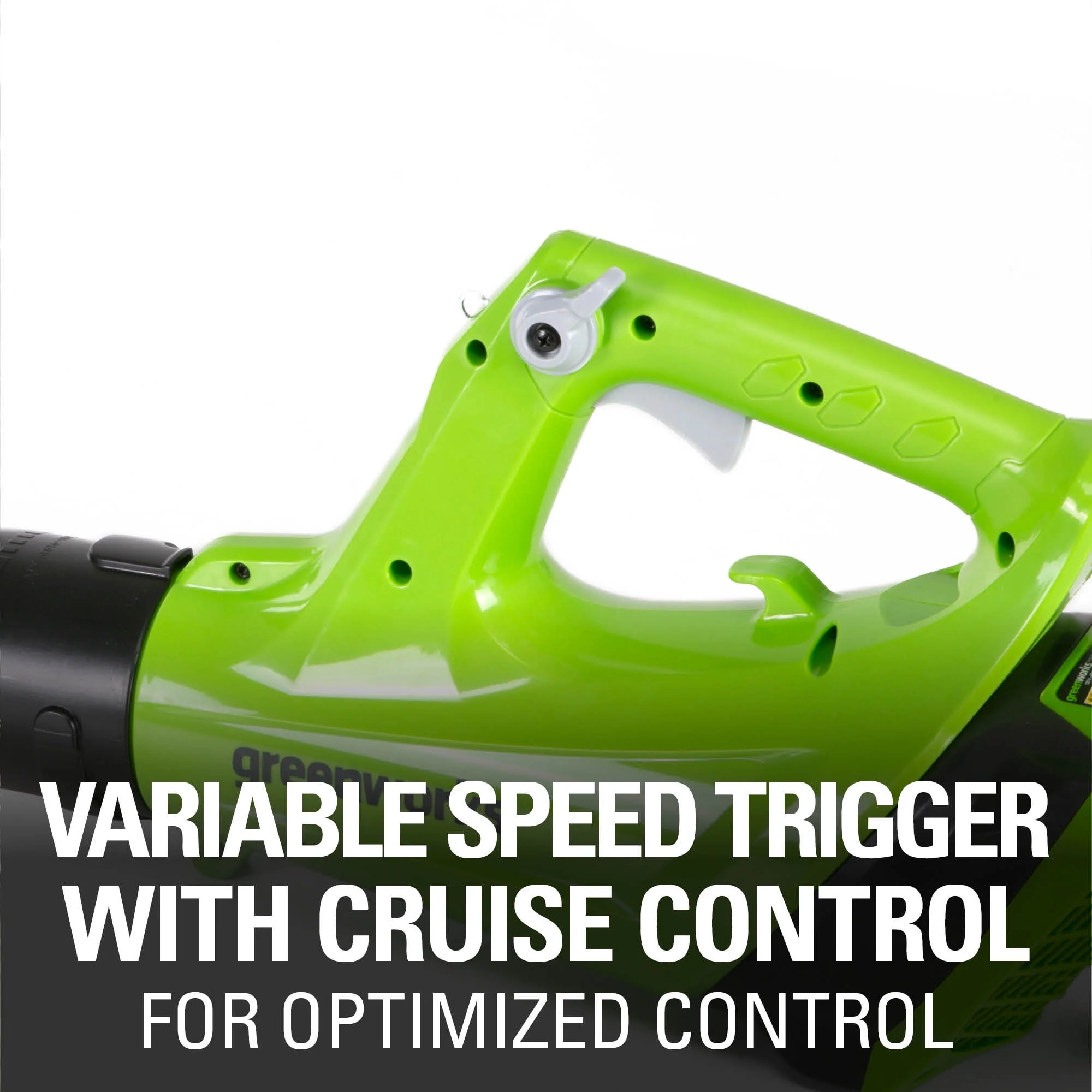 Greenworks 9 Amp 530 CFM Corded Electric Axial Leaf Blower 2400902