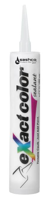 Sashco 12005 Caulk Exact Color Sealant, Contractor Pack