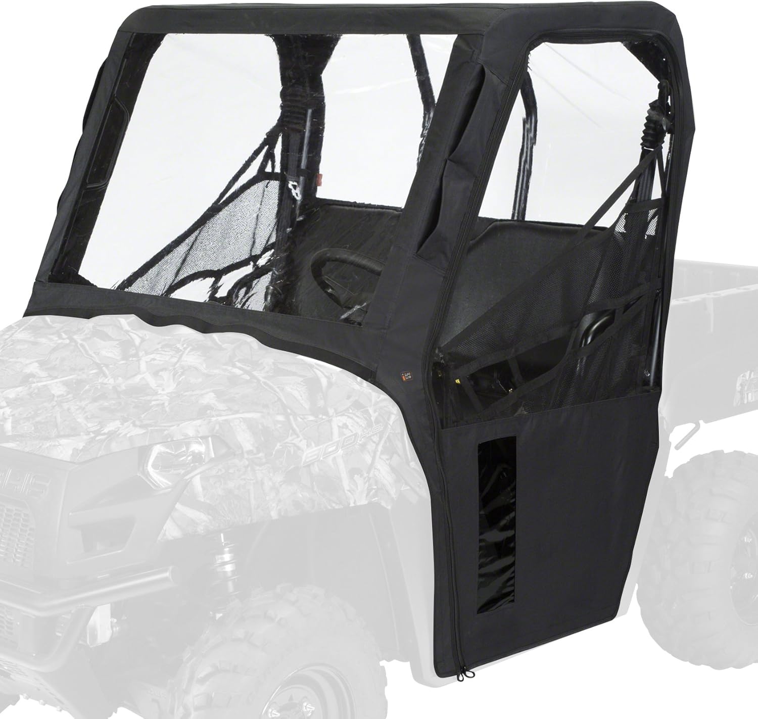 Classic Accessories QuadGear UTV Cab Enclosure, Fits Polaris Ranger 400, 570, 800 Mid (2015+ models), Black