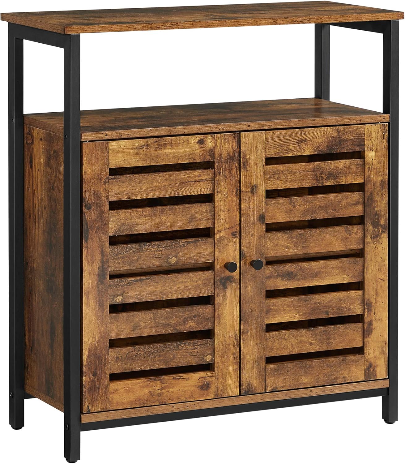 VASAGLE Free Standing Bathroom Drawer and Adjustable Shelf, Kitchen Cupboard, Wooden Entryway Storage Cabinet, 23.6 x 11.8 x 31.5 Inches