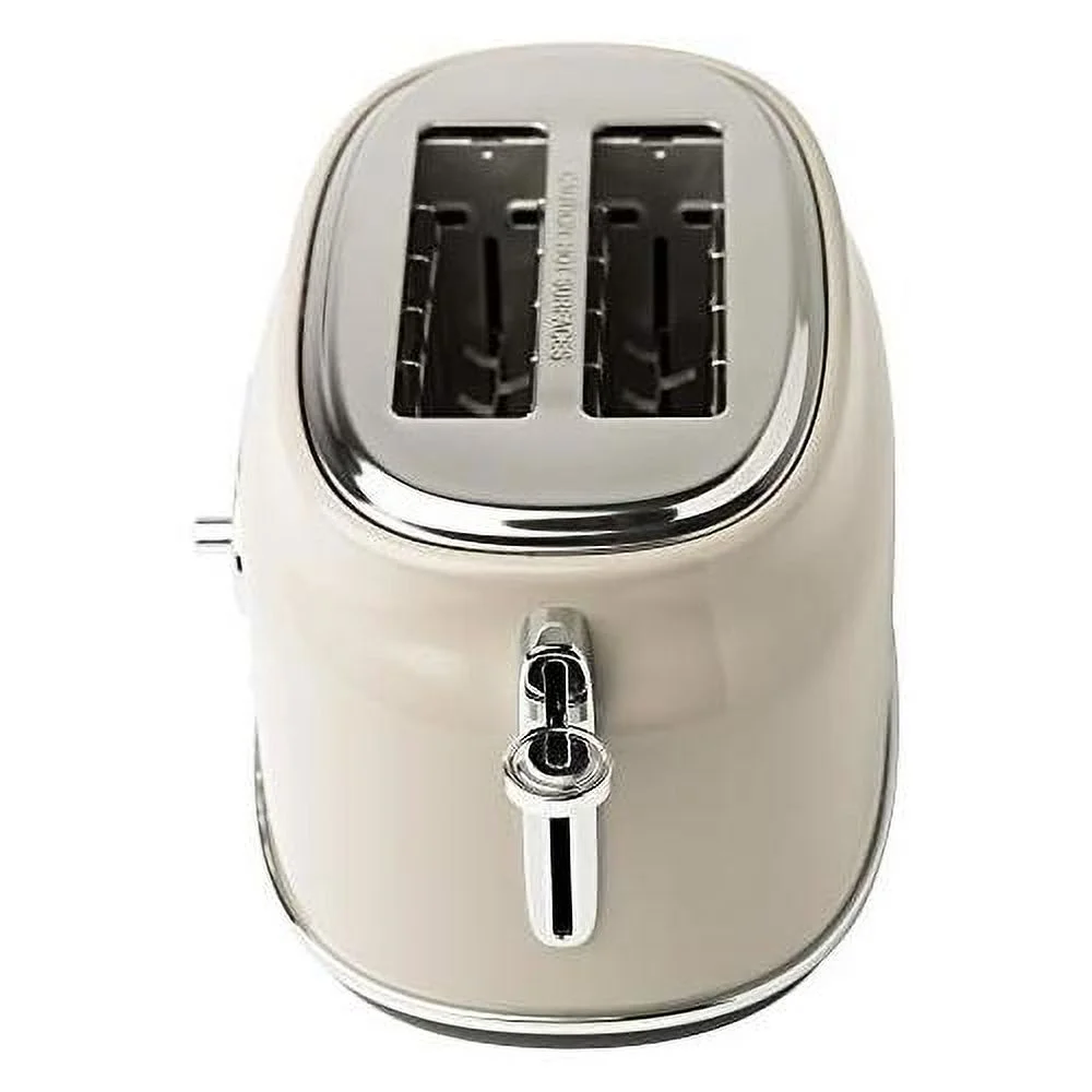 dorset wide slot stainless steel 2 slice toaster & dorset 1.7 liter stainless steel electric water kettle