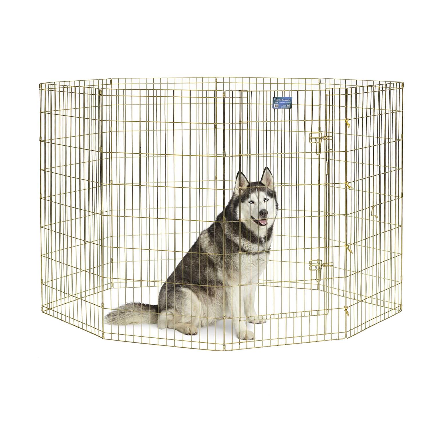 Midwest Gold Zinc Pet Exercise Pen - Pet Supplies online store