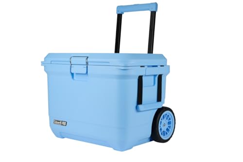 Coleman Pro Heavy-Duty 45qt Ultra-Light Premium Hard Cooler, Extra-Thick Insulation Keeps Ice up to 4 Days, 74-Can Capacity