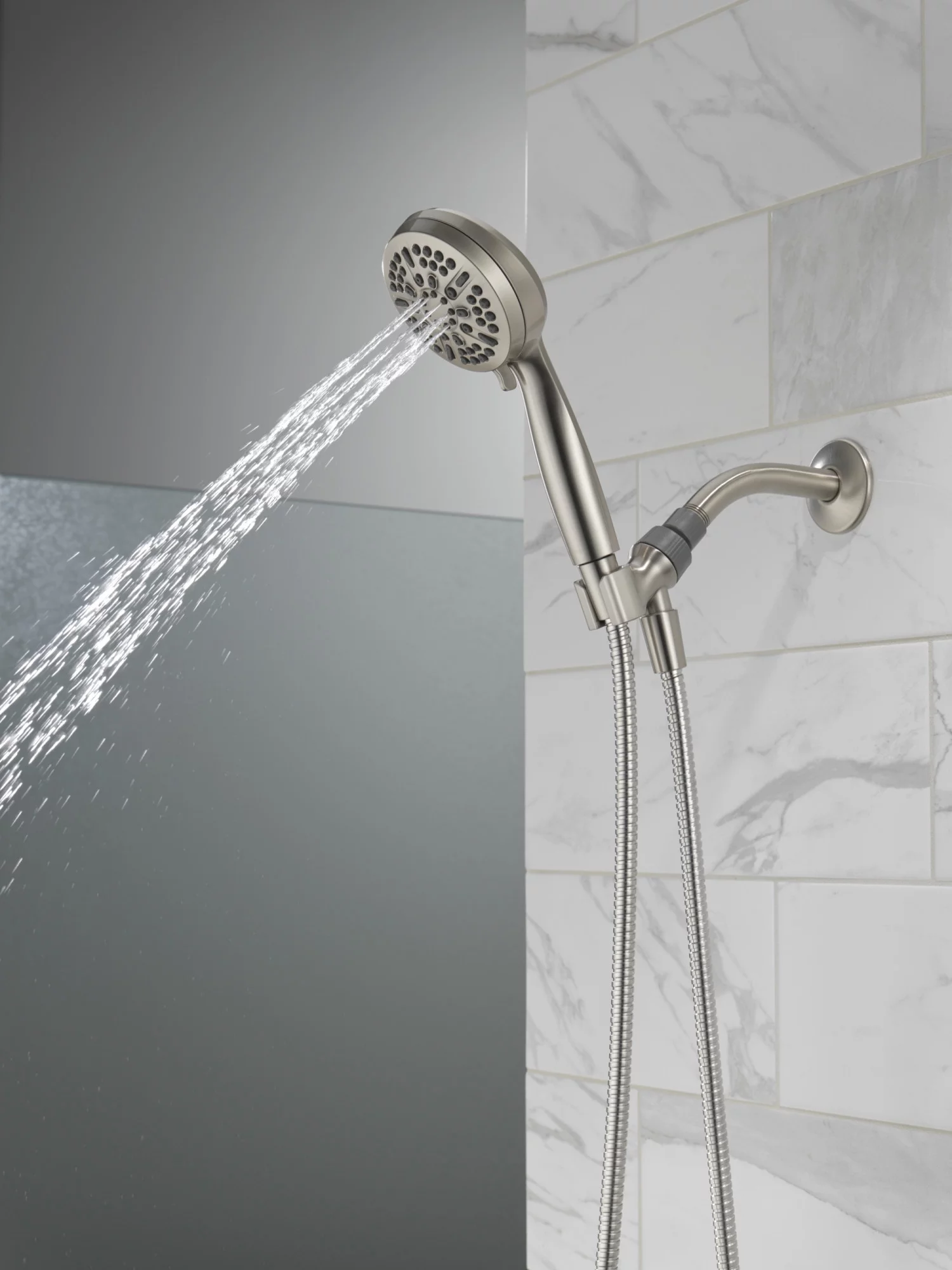 Delta 75511 Universal Showering Components 1.75 GPM Multi Function Hand Shower - Black - Curated Treasures Market