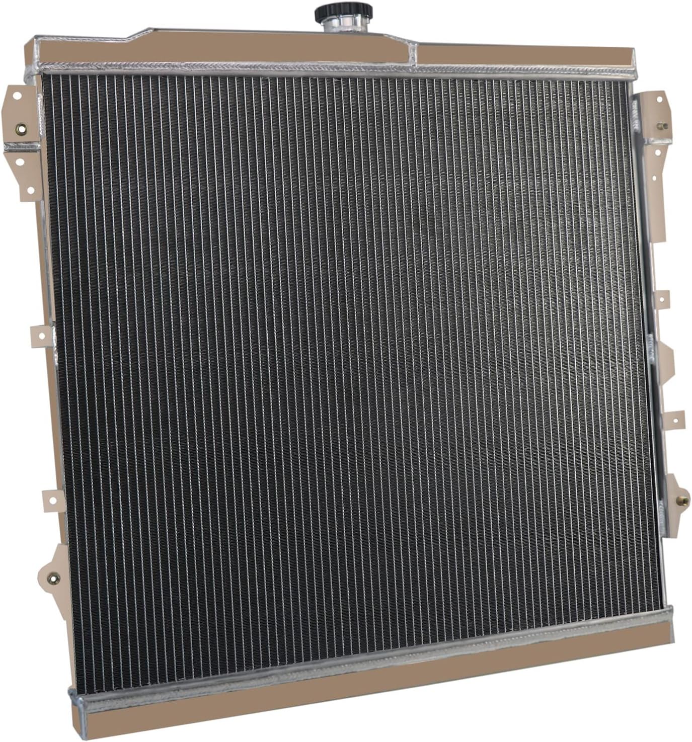 RadRace 3 Row Aluminum Radiator for 2007-2014 Toyota Tundra Sequoia 4.6L 5.7L V8 2008 2009 2010 2011 2012 2013 Radiators