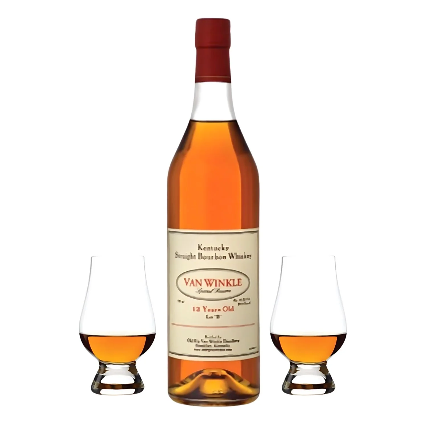 Pappy Van Winkle Special Reserve 12 Year Lot B Bourbon Whiskey Gift Set with Glasses 750ml - Nestor Liquor