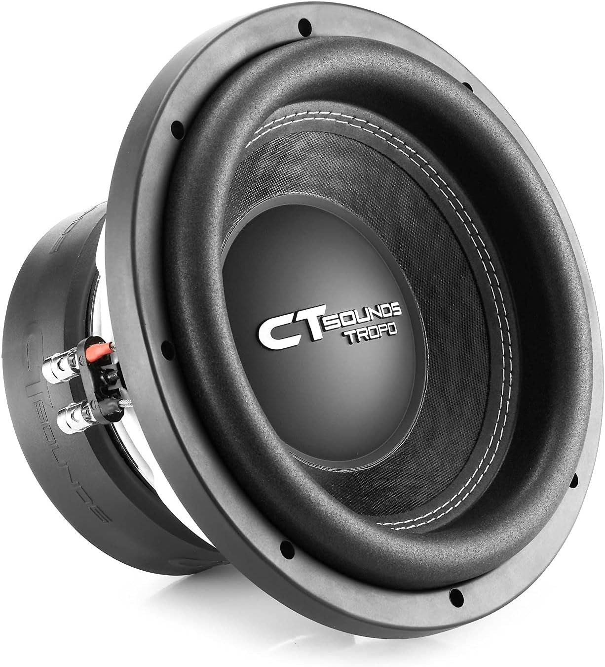 CT Sounds TROPO-10-D4 1300 Watts Max 10 Inch Car Subwoofer Dual 4 Ohm