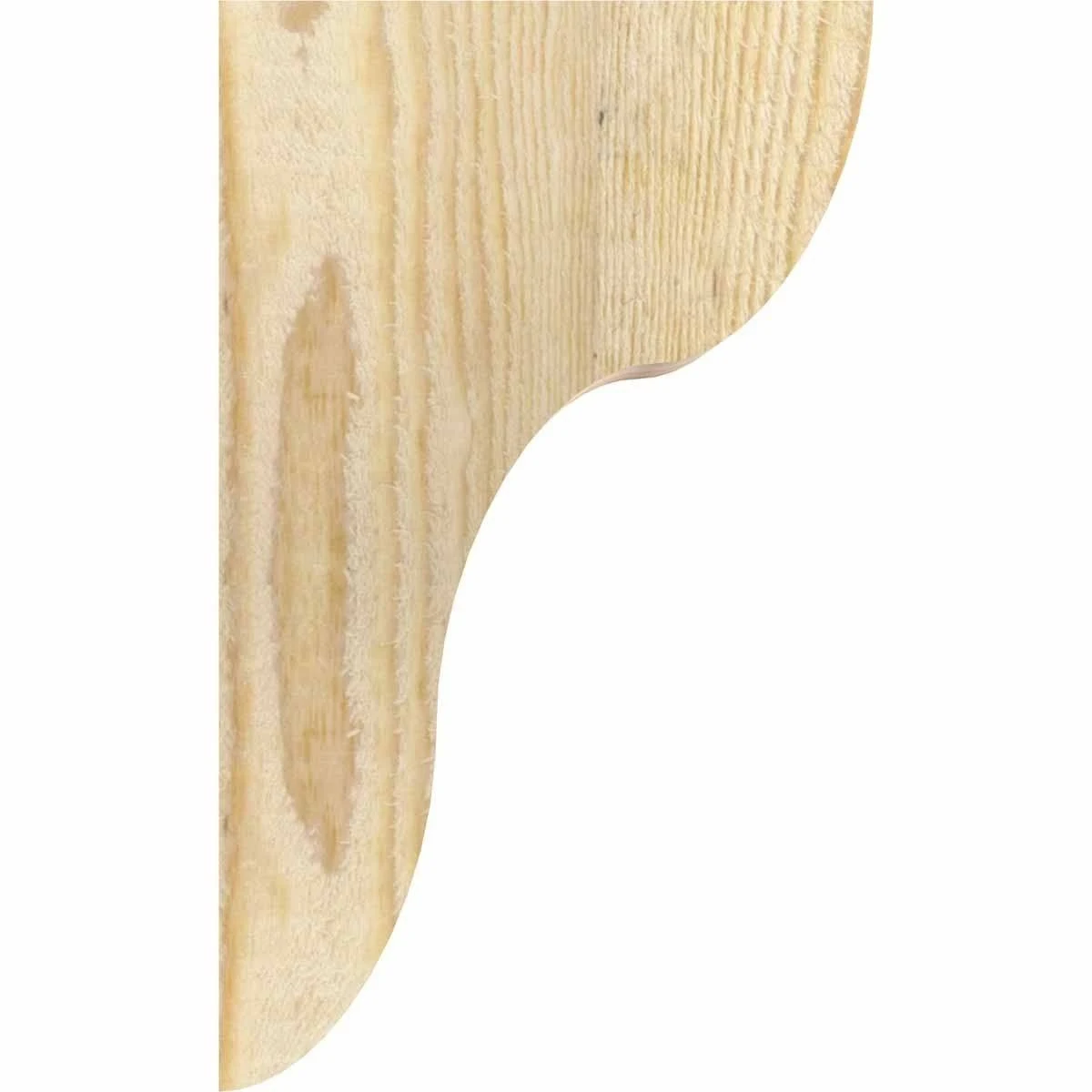 6x22W x 8x22D x 12x22H Carmel Rough Sawn Corbel, Douglas Fir