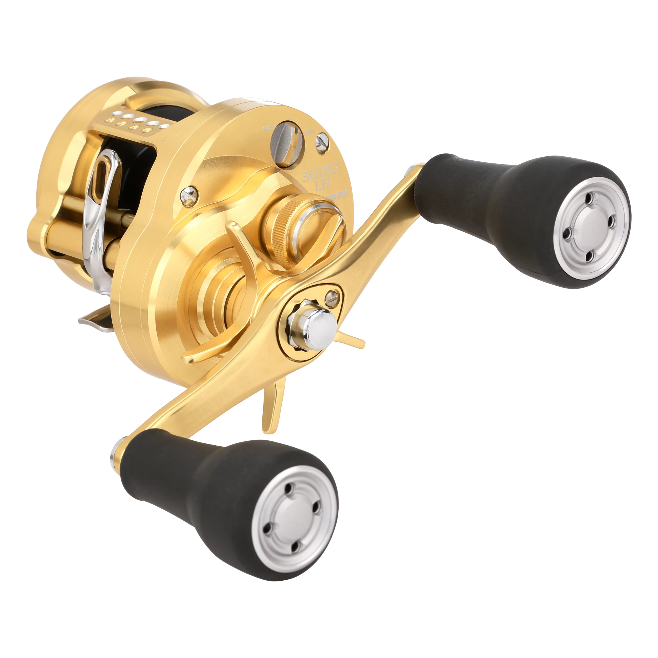 Shimano Fishing CALCUTTA CONQUEST MD301XG LH B Round Reels [CTCNQMD301XGLHB]