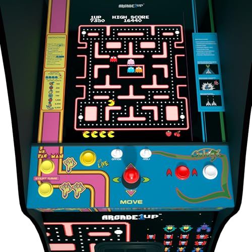 ARCADE1UP Class of 81&rsquo; Deluxe Arcade Machine for Home - 5 Feet Tall - 12 Classic Games
