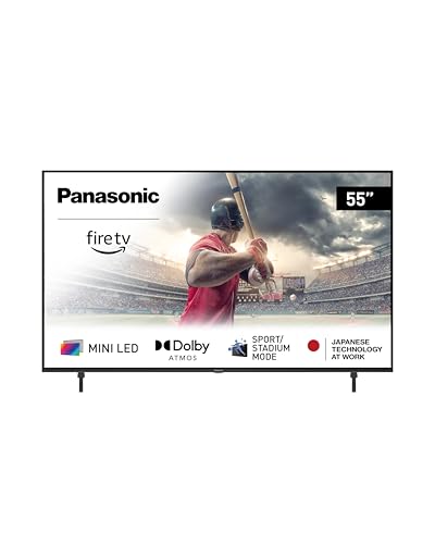 Panasonic W95 Series 65-inch Mini LED 4K Ultra HD Smart Fire TV, Sport Stadium Mode, ATSC3.0, Dolby Vision IQ, Dolby Atmos, HDR10+ Adaptive