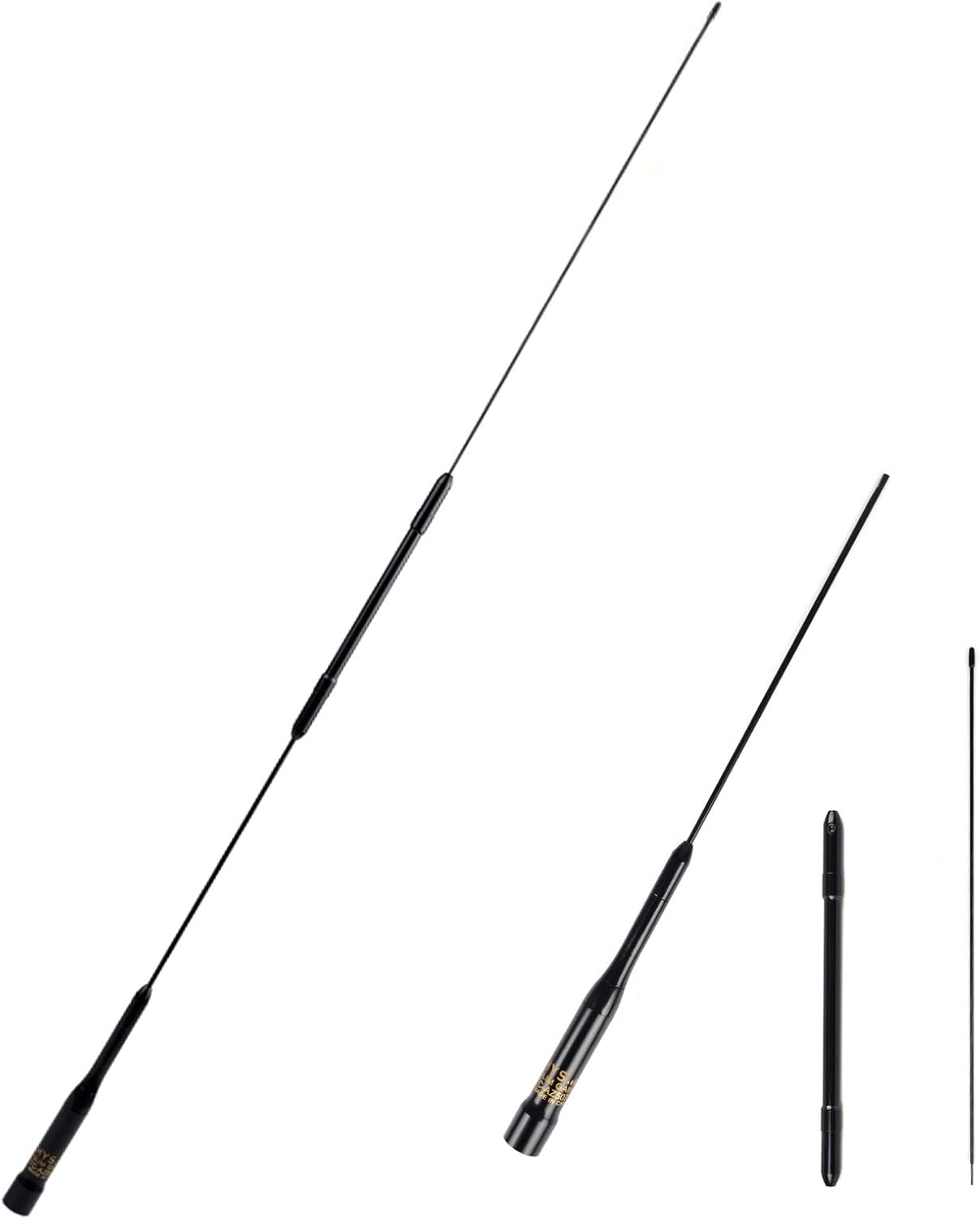 Dual Band 2meter 70cm Mobile Radio Antenna AZ507RB 29.5inch 144/430MHz PL259 Connector for Car Vehicel Truck Mobile Transceiver