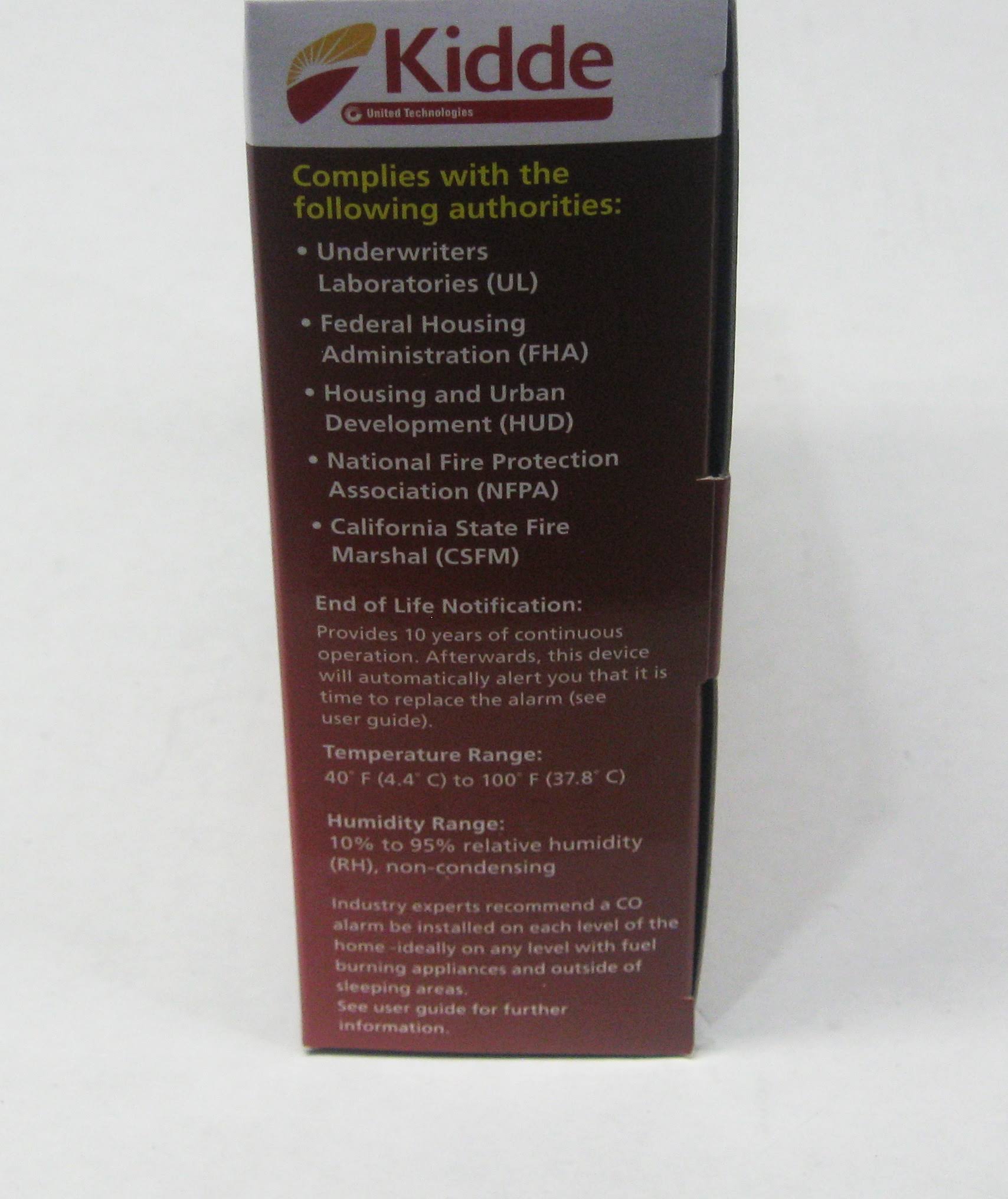 Kidde i12010SCO Smoke and Carbon Monoxide Alarm